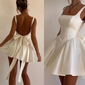 House of CB Bow Back Dress